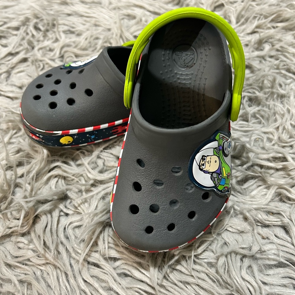 CROCS Buzz Light Year toddler shoes